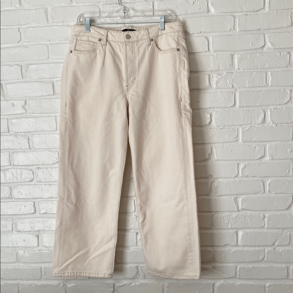 Banana Republic Women’s Cream Denim Pants - 30